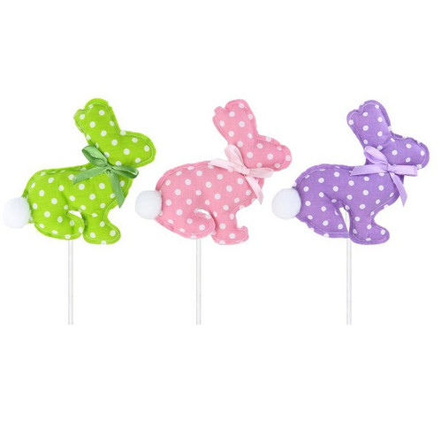 Polka Dot Bunny Pick