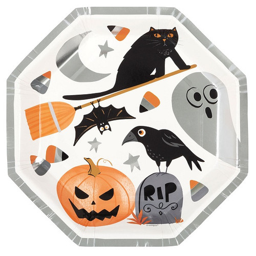 Bats & Boos Dinner Plates
