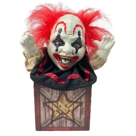 Clown in the Box Tabletop Prop