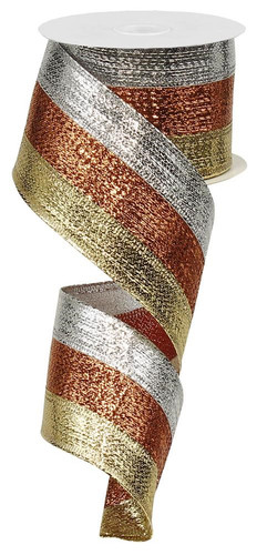 Metallic Fall Colors Ribbon