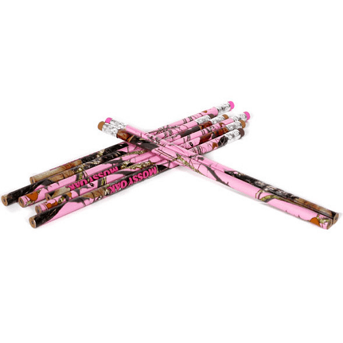 Pink Mossy Oak Pencils Pink Mossy Oak Pencils