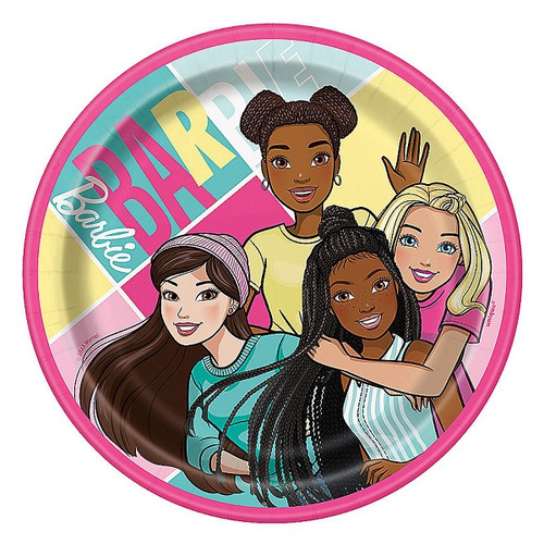 Barbie Luncheon Plates