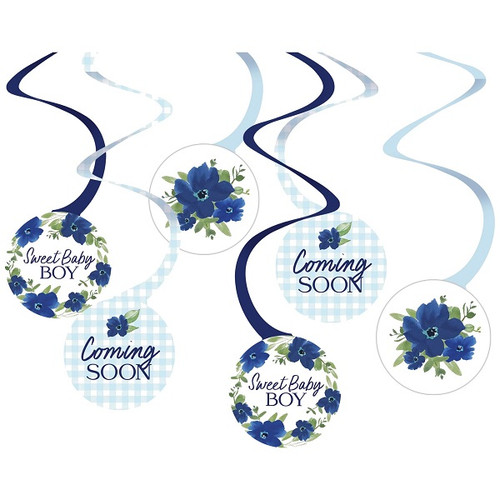 Baby In Bloom Spiral Decorations Baby In Bloom Spiral Decorations