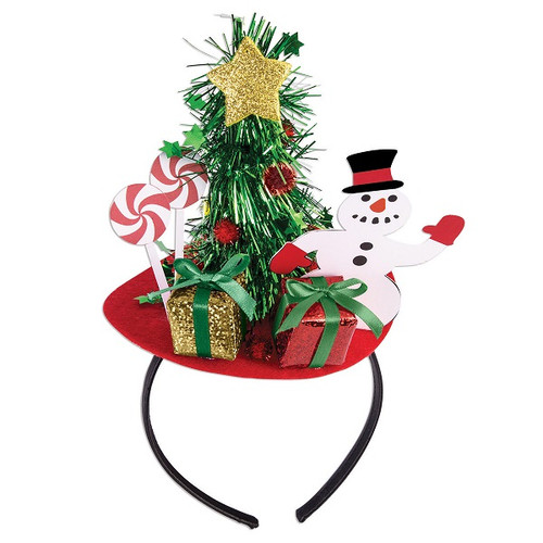Mini Christmas Tree Headband