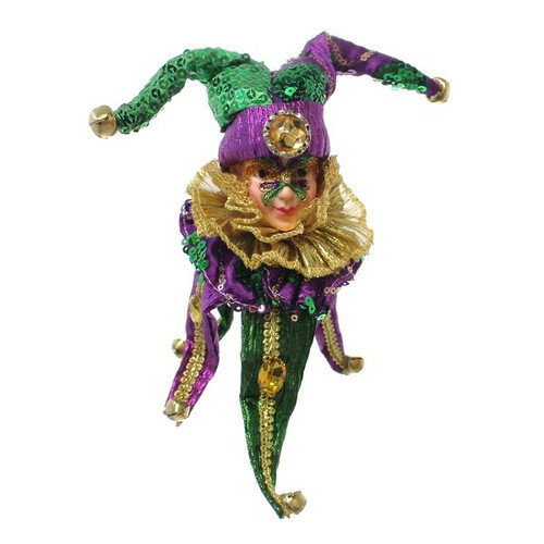 Hanging Jester Ornament 16in