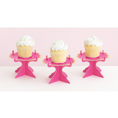 Foil Stamped Mini Cupcake Stands