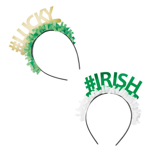 Foil St. Patrick's Day Headbands
