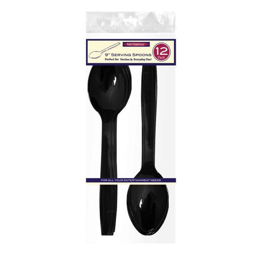 Black Serving Spoons Value Pack Black Serving Spoons Value Pack
