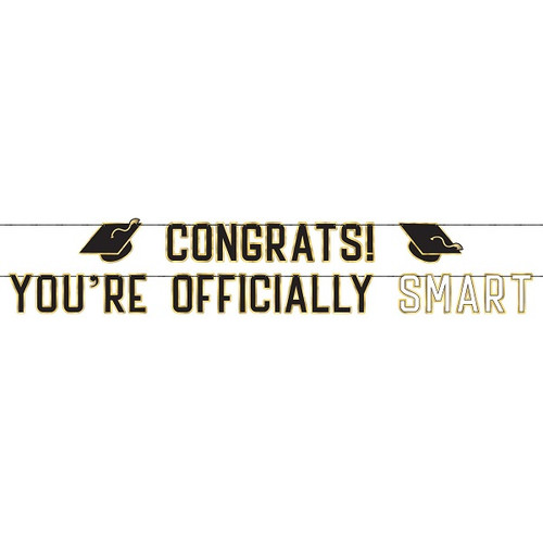 You're Officially Smart Letter Banner Set