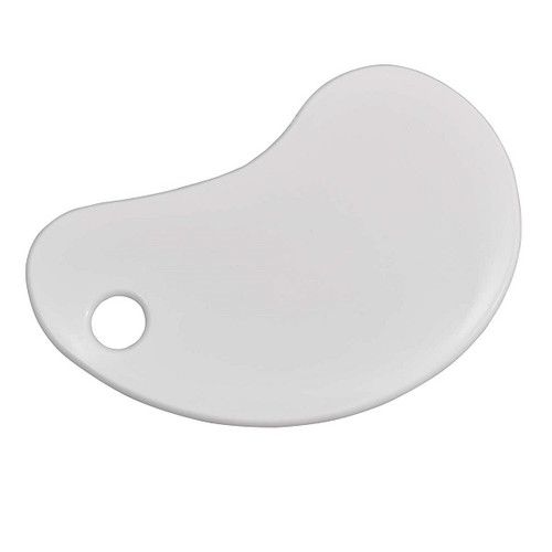 White Plastic Flex Bowl Scraper White Plastic Flex Bowl Scraper