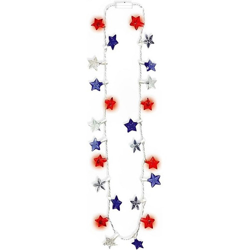 Patriotic Flashing Necklace