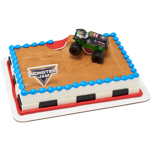 Rev up your party cake with this Monster Jam Full Throttle Fun DecoSet! This set features 1 count, 3.55 inch by 3 inch by 2.25 inch monster truck and 1 count, 3.4 inch by 2.75 inch monster jam pic. Rev up your party cake with this Monster Jam Full Throttle Fun DecoSet! This set features 1 count, 3.55 inch by 3 inch by 2.25 inch monster truck and 1 count, 3.4 inch by 2.75 inch monster jam pic.