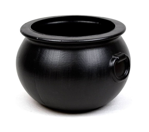 Channel your inner sorcerer with this 10" Cauldron! Lightweight and durable plastic, with a classic black finish, it's ideal for Halloween décor, treat bowls, crafting, or themed parties. A must-have for witches and wizards alike.