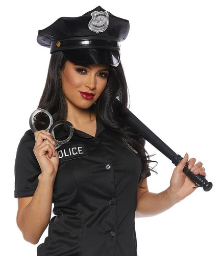 Gear up with the Adult Police Accessory Kit! This fun set includes a classic black hat featuring an embroidered silver badge, handcuffs with keys, and a sturdy black baton. Perfect for costumes or themed parties, this kit has everything you need to channel your inner law enforcer and make a statement at any event!
Police shirt not included.
One size fits most adults. Gear up with the Adult Police Accessory Kit! This fun set includes a classic black hat featuring an embroidered silver badge, handcuffs with keys, and a sturdy black baton. Perfect for costumes or themed parties, this kit has everything you need to channel your inner law enforcer and make a statement at any event!
Police shirt not included.
One size fits most adults.
