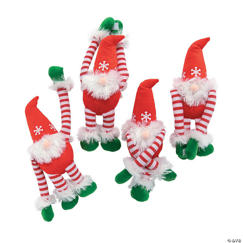 Celebrate the season with our Long Arm Plush Christmas Gnome! At 10 inches, this charming gnome features a fluffy white beard and playful red and white striped arms and legs. A delightful addition to your holiday decor, this gnome adds a whimsical touch to any festive setting!
Package comes with one toy.