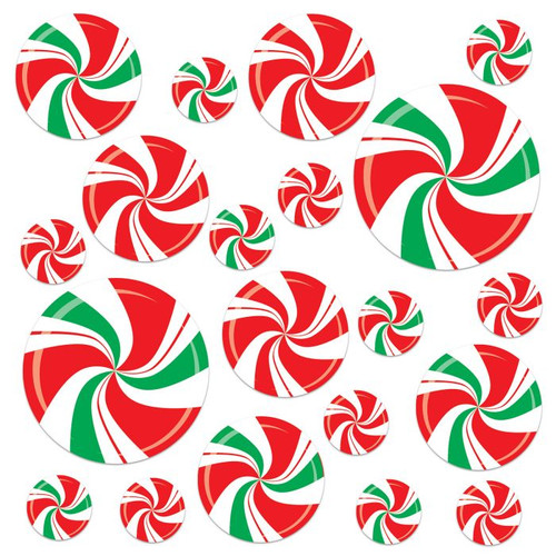 Add a festive flair to your holiday decorations with our Peppermint Cutouts! This set includes 20 delightful cutouts in various sizes: two 12-inch, six 8-inch, and twelve 4-inch pieces. Perfect for walls, windows, or table displays, these cheerful peppermint designs bring the spirit of the season to any space.