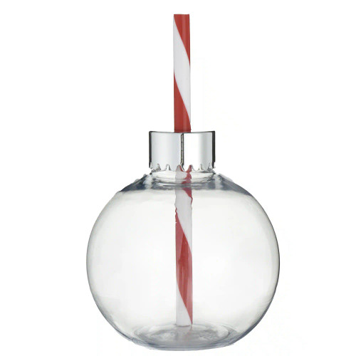 Celebrate the season with our Clear Christmas Ornament Cup! This 12 oz. plastic cup is transparent in design, perfect for your festive beverages. Complete with a playful red and white striped straw, it’s ideal for parties, gift-giving, or cozy sips by the fire.
Hand wash only.