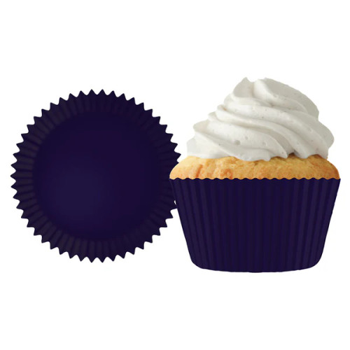 Cupcake Creations Navy Blue Baking Cups