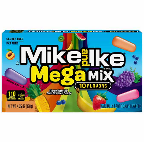 Mike and Ike Mega Mix Theater Box Mike and Ike Mega Mix Theater Box