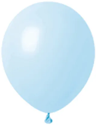 Pastel Blue 12 Inch Helium Filled Balloon