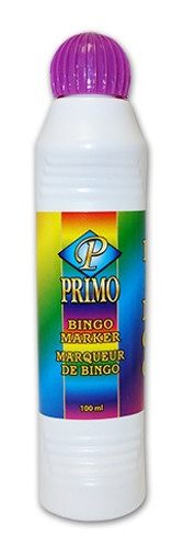 Bingo Dauber - Purple.  Available in red, pink, blue, and purple, each dauber features a mess-free applicator that’s perfect for bingo cards, posters, art projects, and more. Package includes 1 count dauber, measuring 100ml.