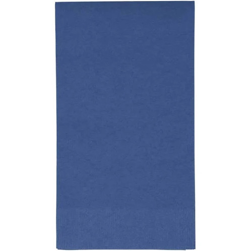 Navy Guest Towel Napkins. These 3-ply paper napkins feature a navy blue color. Package includes 16 count napkins measuring 8in x 4.25in when folded. Navy Guest Towel Napkins. These 3-ply paper napkins feature a navy blue color. Package includes 16 count napkins measuring 8in x 4.25in when folded.