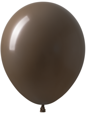 Coffee Brown 12 Inch Helium Filled Balloon