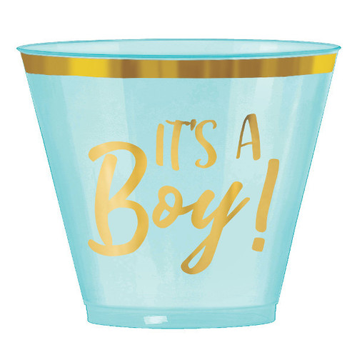 Oh Baby Boy Plastic Tumblers Oh Baby Boy Plastic Tumblers