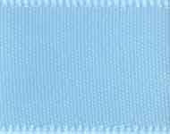 Double Face Satin Ribbon - Light Blue. This polyester ribbon features a solid light blue color. Measures 1.5in x 5yds.