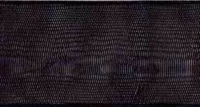 Organdy Sheer Ribbon - Black. This nylon ribbon features a translucent shimmery black color. Available in 5/8in x 20yds and 7/8in x 15yds.