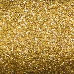 Princess Glitter Ribbon - Gold. This metallic and nylon ribbon features a glittery gold texture. Available in 1.5in x 4yds.