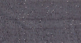 Sugar Sheer Ribbon - Black. This nylon ribbon features a black color speckled with shimmery silver glitter. Measures 1.5in x 4yds.