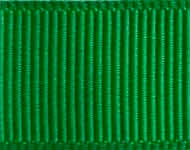 Grosgrain Ribbon - Emerald Green. This polyester ribbon features a solid green color. Available in 7/8in x 7yds, and 1.5in x 4yds.