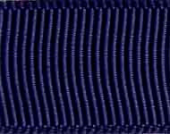Grosgrain Ribbon - Navy Blue. This polyester ribbon features a solid navy blue color. Available in 7/8in x 7yds, and 1.5in x 4yds.