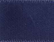 Double Face Satin Ribbon - Ink Blue. This polyester ribbon features a solid navy blue color. Available in 1.5in x 5yds, and 2in x 3yds.