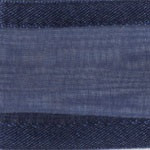 Sheer Delight Satin Edge Ribbon - Navy. This nylon ribbon features a translucent shimmery navy blue color with a satin edge. Available in 5/8in x 10yds.