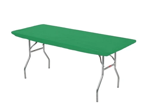 Kelly Green Kwik Cover. This reusable plastic cover features elastic edges to hold it in place and saves time. Measures 6ft x 30in
