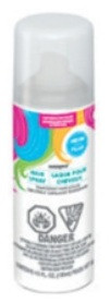 Solid Color Hair Spray - White. This white spray is great for creating fun, temporary looks. Package includes one can of hair spray. Net WT 4.5oz.