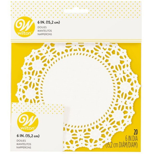 Round Grease Proof Doilies 6in Round Grease Proof Doilies 6in