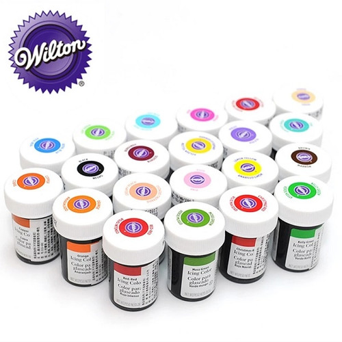 Wilton Food Colors, Gel - 4 colors, 1.2 fl oz