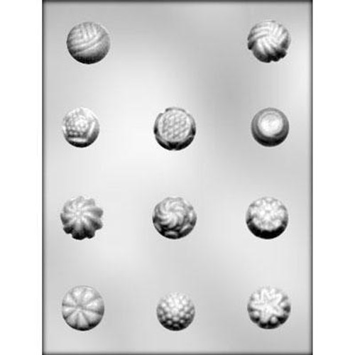 Fancy Round Candies Chocolate Mold Fancy Round Candies Chocolate Mold