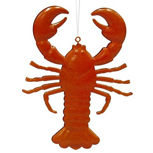 Crawfish Ornament 5in