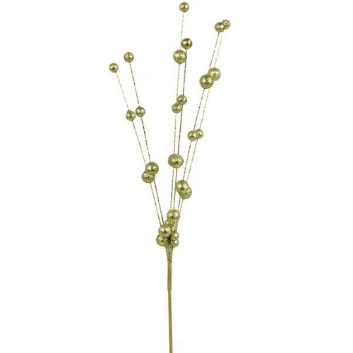 Glitter Spike Spray 26in - Lime Glitter Spike Spray 26in - Lime