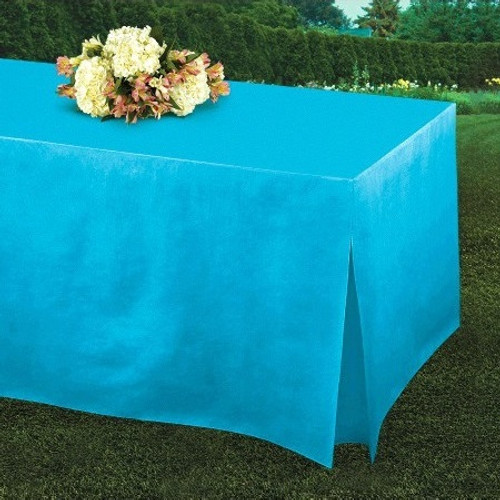 Tablefitters Flannel-Backed Table Covers - Caribbean