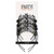 Get into the Halloween spirit with our Trick or Treat Black Acrylic Headbands! Each headband features a sleek midnight black color, making it the perfect accessory for any spooky outfit.

The playful design includes "Trick or Treat" in bold acrylic letters, flanked by cute acrylic pumpkins on each side and topped with three spooky bats. These headbands are both fun and festive, making them a great choice for Halloween parties, trick-or-treating, or any spooky celebration.

Available in a convenient pack of 4, these headbands are designed to fit most sizes comfortably. Gear up for a night of Halloween fun with these eye-catching accessories!
