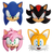 Unleash the fun with these Sonic Paper Masks! This set includes 8 masks featuring doubles of Sonic, Shadow, Amy, and Tails, each measuring approximately 8.5 inches by 7 inches. Perfect for parties or dress-up play, each mask comes with an elastic string for a comfortable fit. Get ready to race into adventure with your favorite characters!