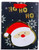 Large Gold Foil Christmas Santa Gift Bag