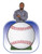 Cardboard Baseball Stand-up measuring 3ft 3.75in x 3ft 3in.