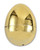 Plastic Golden Eggs. These shiny, fillable eggs measure 2.5in. Package includes 8 count eggs.