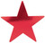 Red Foil Star Cutout. Made from cardstock, this classic five-pointed star has a shiny foil finish on both sides. 15in, available in other sizes